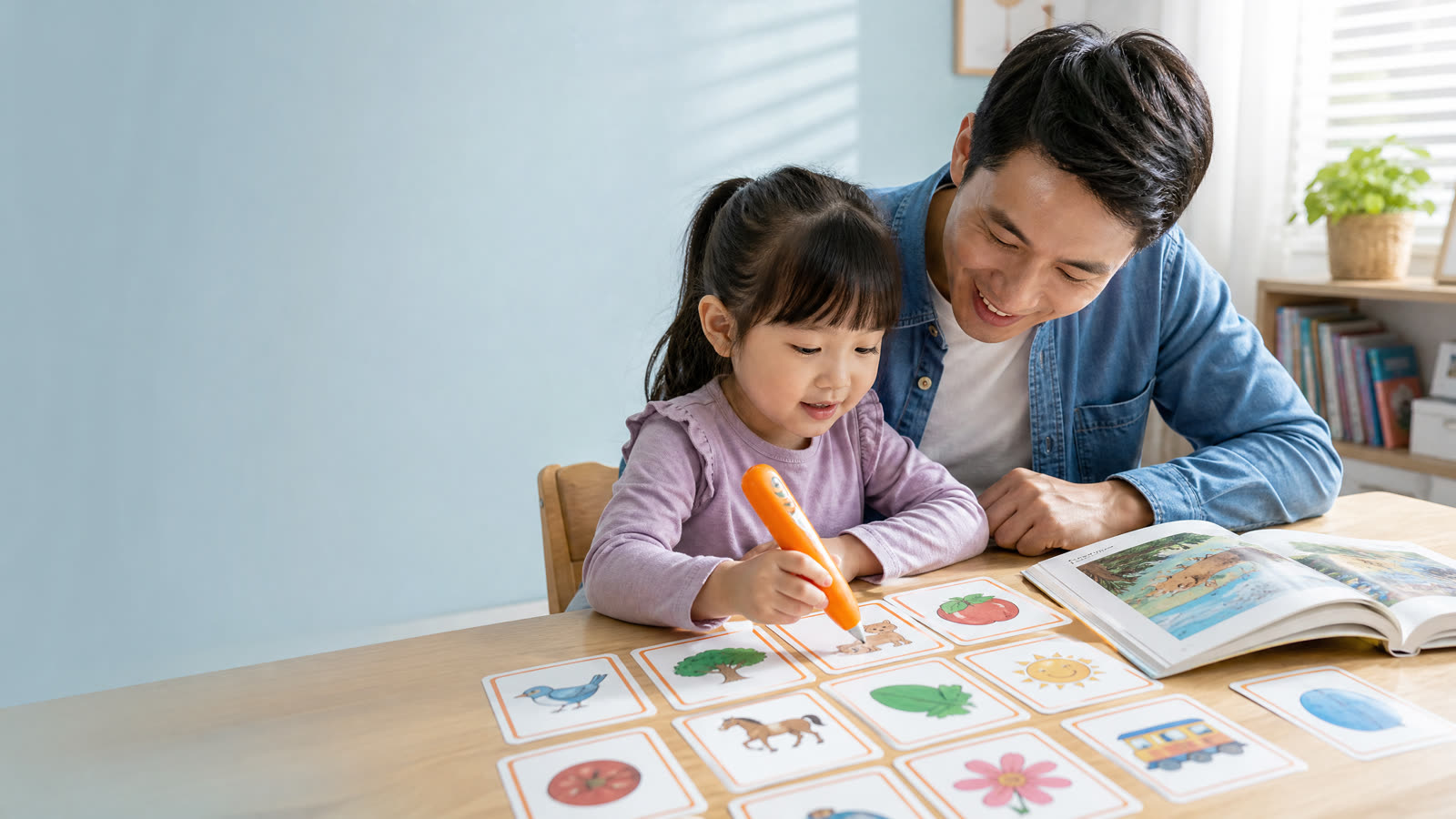 What Is the Best Interactive Phonics Book Set with Pen for a 4-Year-Old Learning English?