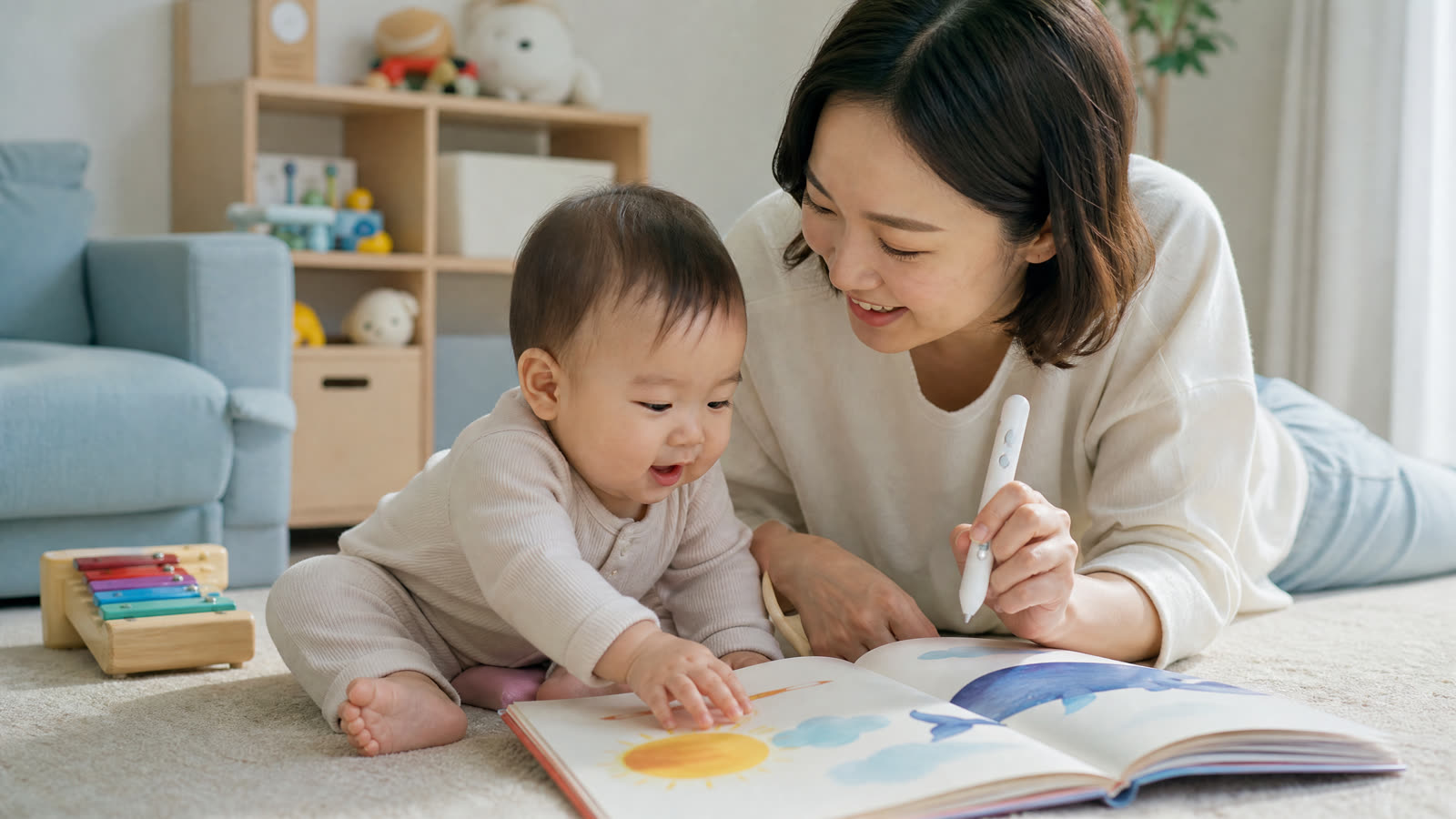 Is a Reading Pen and Talking Picture Book Suitable for a 12- to 18-Month-Old for Learning Letters and Sounds?