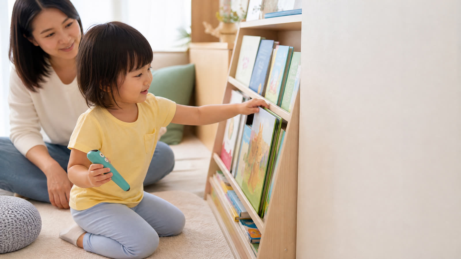 Is a Reading Pen and Talking Picture Book Suitable for a 3-Year-Old for Independent Use?