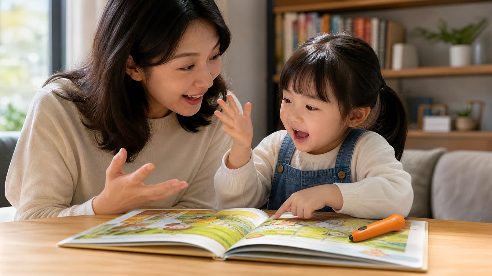 Is a Reading Pen and Talking Picture Book Suitable for a 4- to 5-Year-Old for Parent-Child Reading?