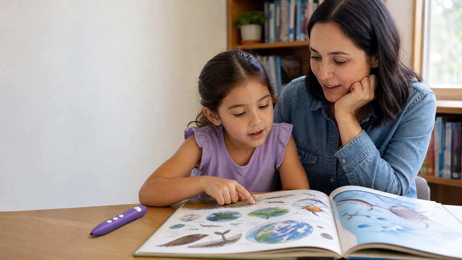 Is a Reading Pen and Talking Picture Book Suitable for a 6- to 7-Year-Old Early Reader for Learning First Words?