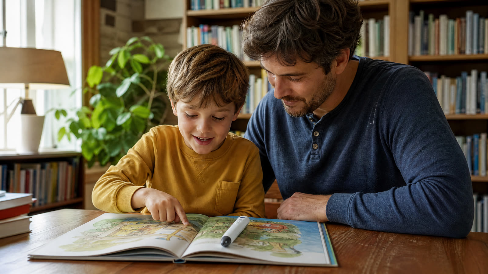 Is a Reading Pen and Talking Picture Book Suitable for a 6- to 7-Year-Old Early Reader for Parent-Child Reading?