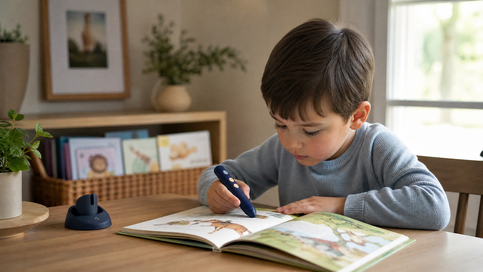 What Is the Best Rechargeable Talking Pen for a 5-Year-Old Early Reader?