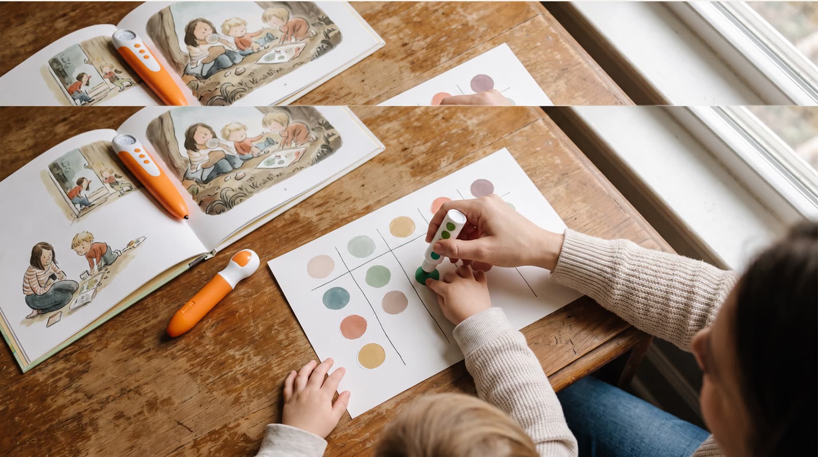 How can parents build a daily reading habit using a reading schedule?