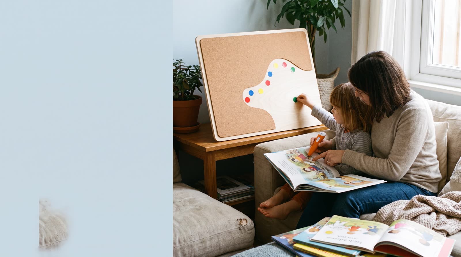 How can parents build a daily reading habit using a reward chart?