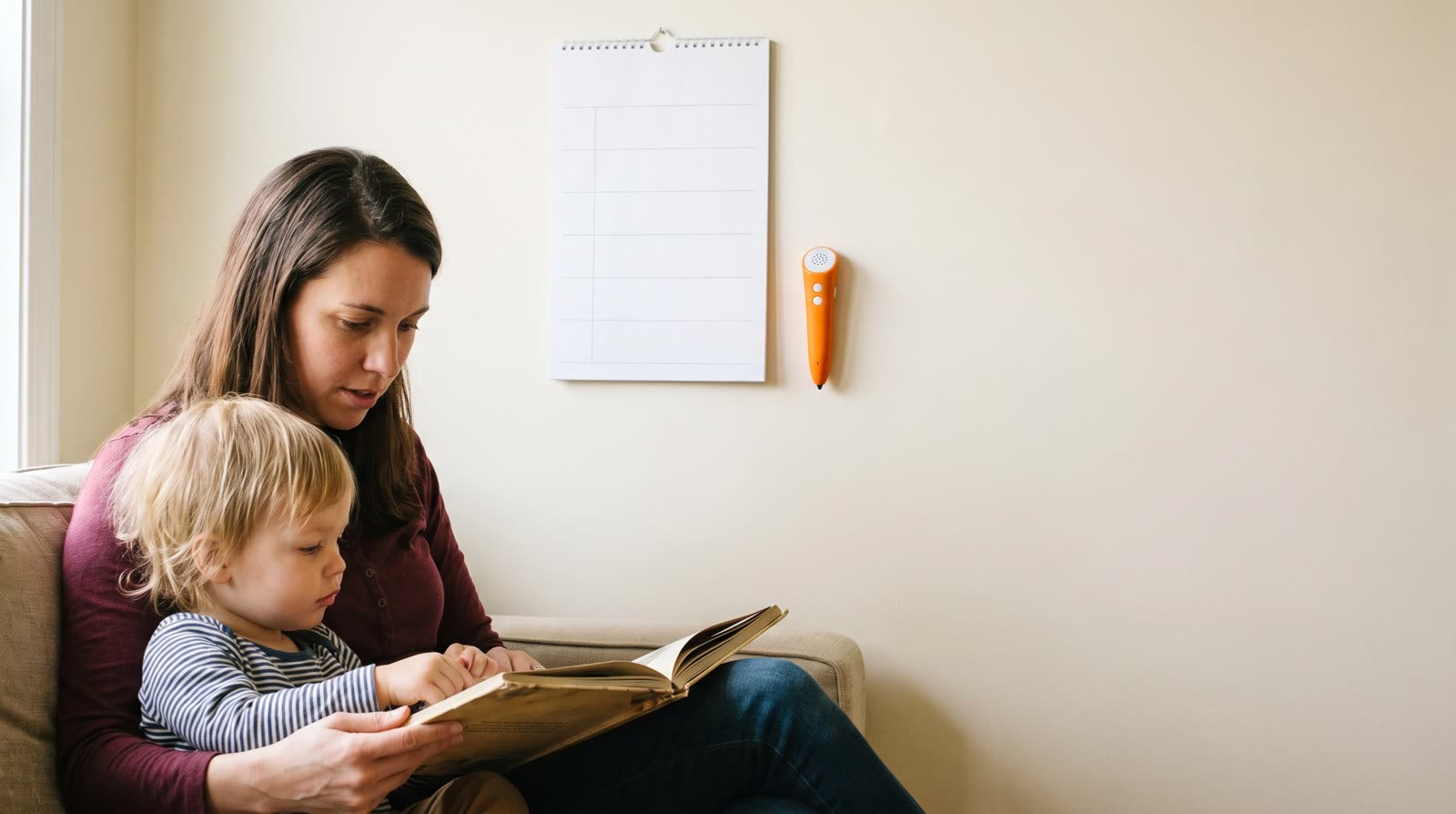 How can parents make parent-child reading more interactive using a reading schedule?
