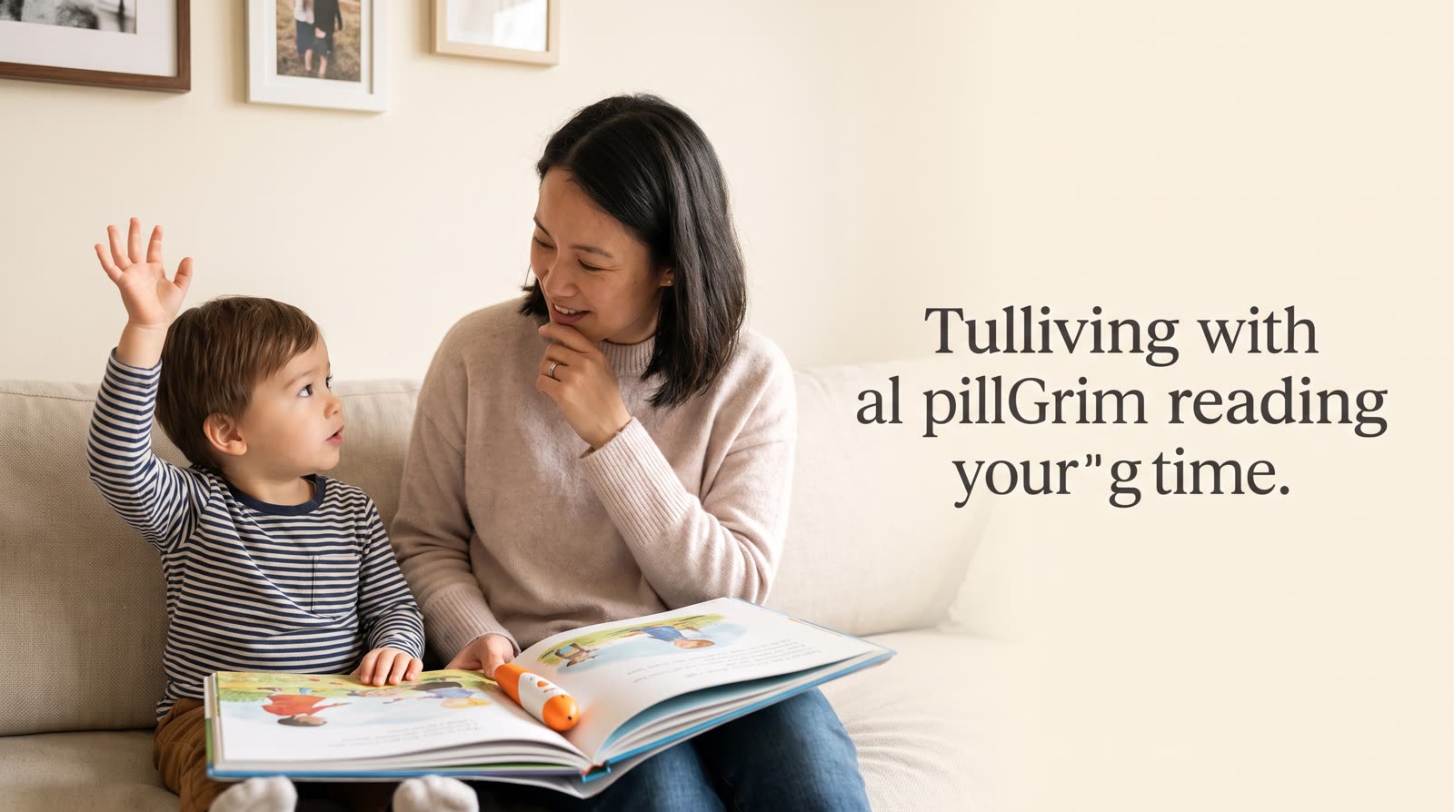 How can parents make parent-child reading more interactive using guided questions?