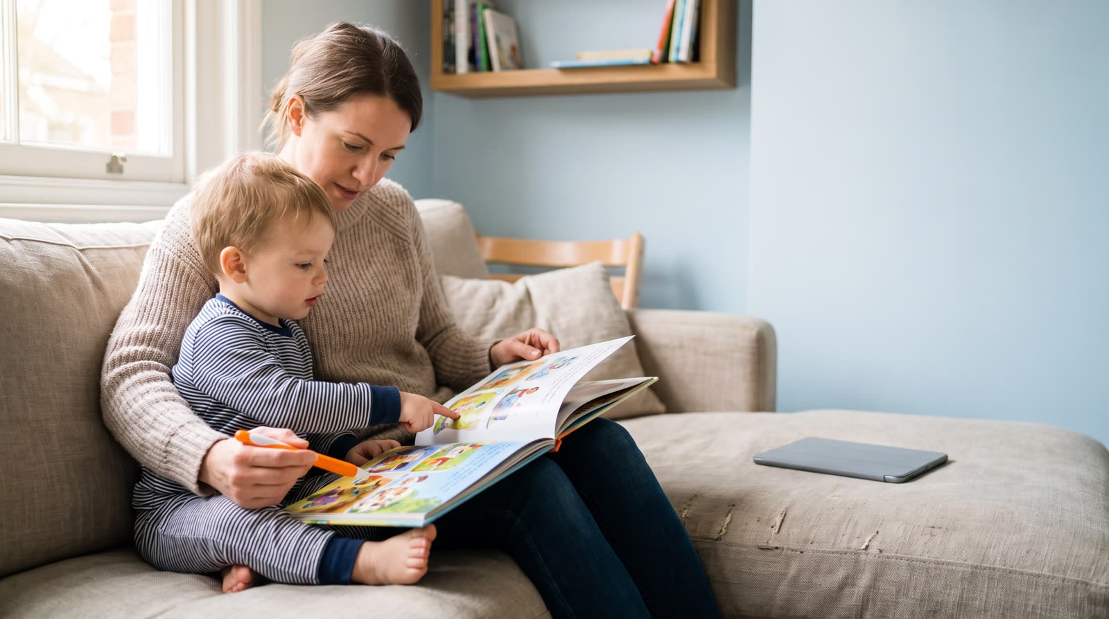 How can parents reduce screen time using guided questions?