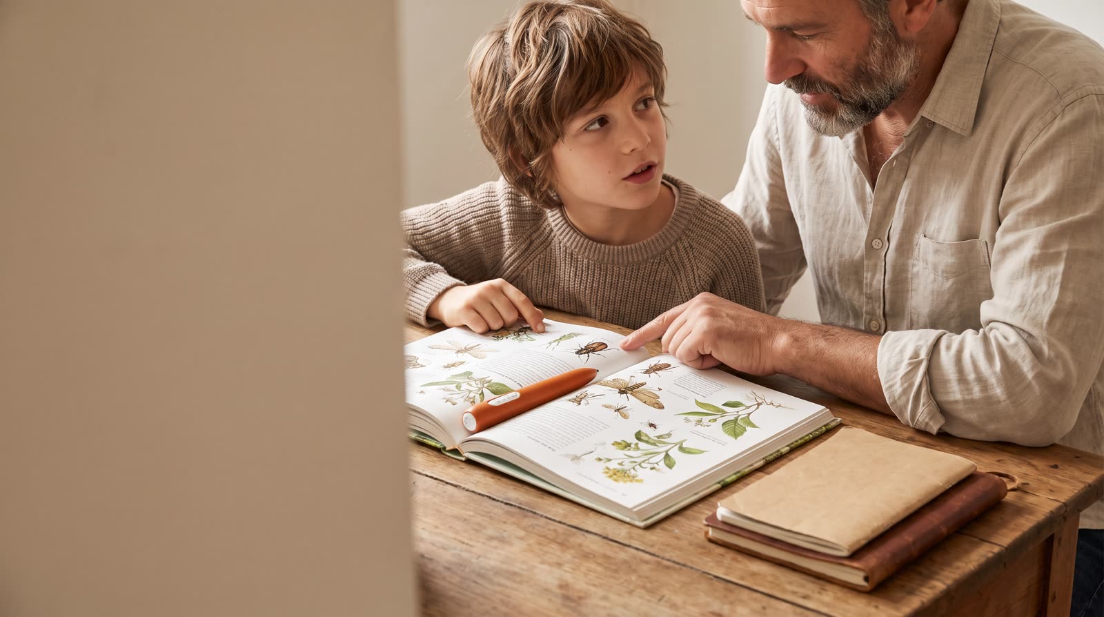How do I choose new talking picture books about science and nature to keep an older child engaged?
