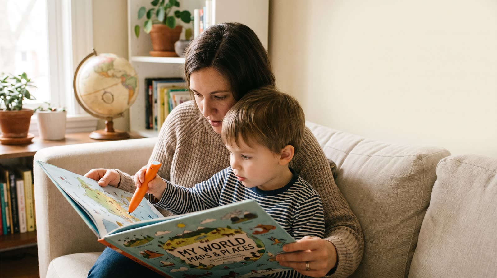 How do I choose new talking picture books about world cultures and geography to prepare for preschool?