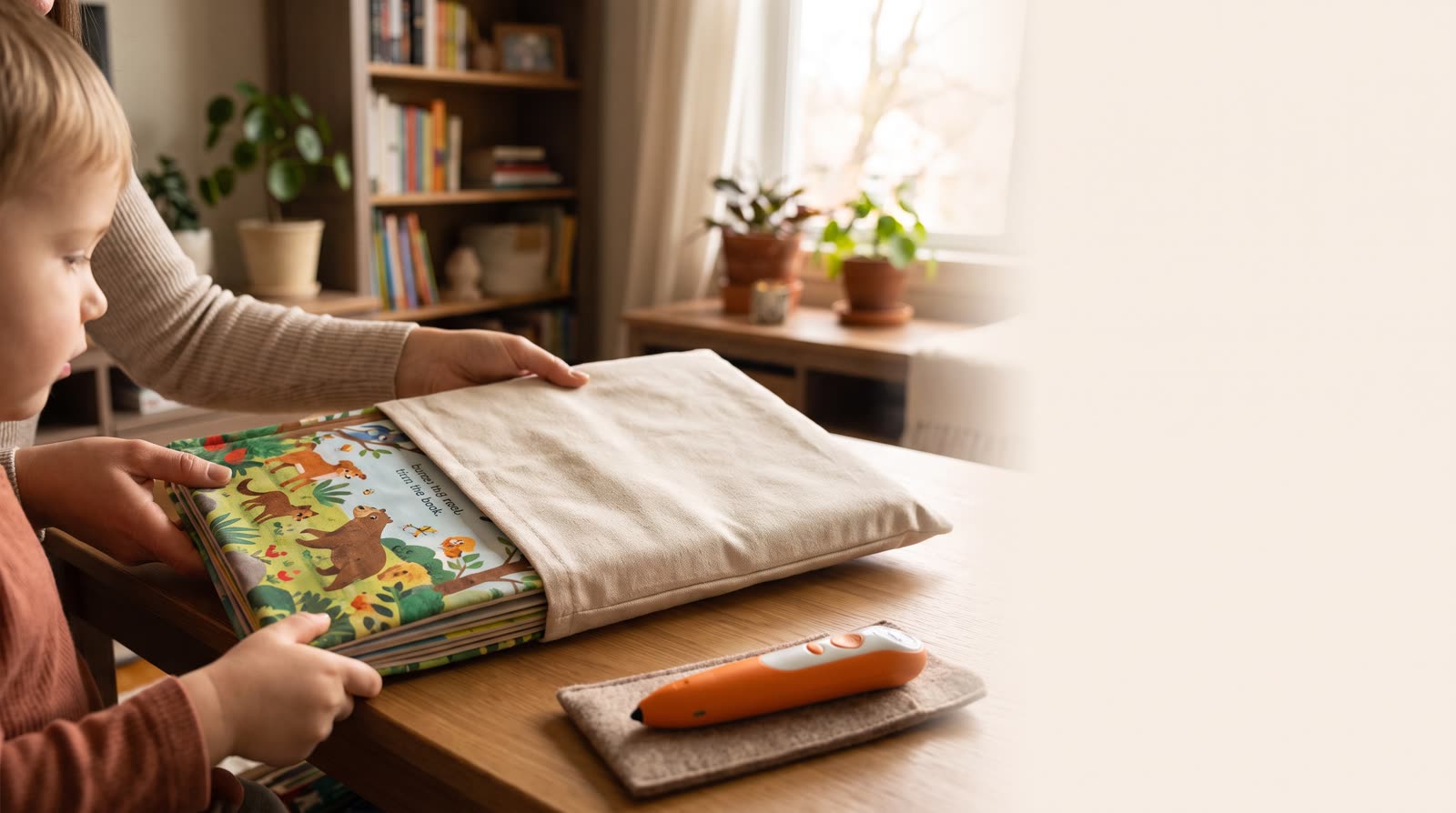 How do I protect talking picture books after daily use?