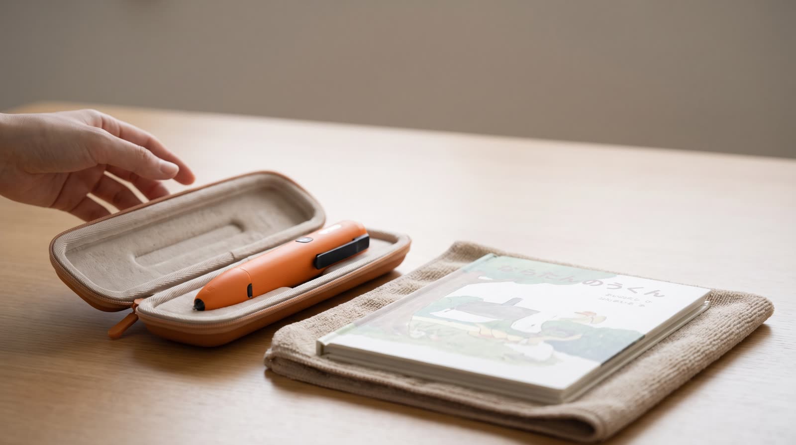 How do I store a reading pen after a spill?