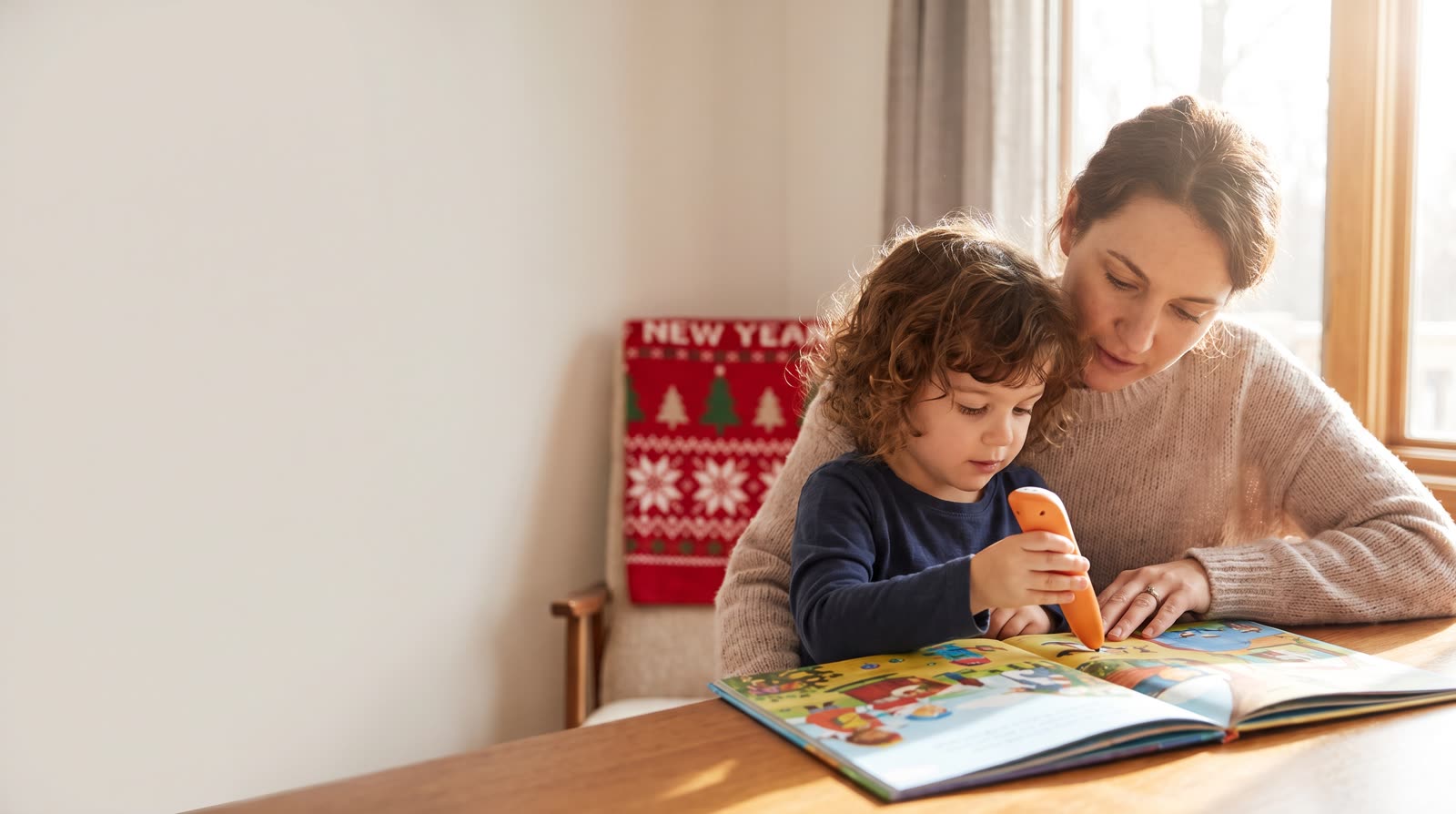 Is a reading pen and talking picture book set a good Chinese New Year gift for a 4-year-old?