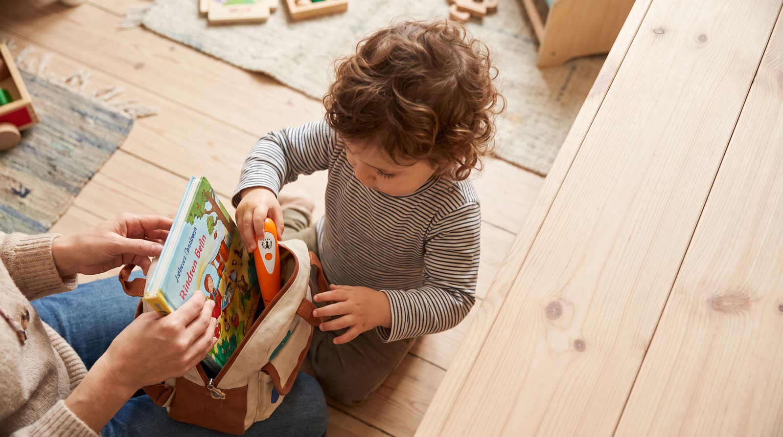 Is a reading pen and talking picture book set a good first day of preschool gift for a child who loves books?