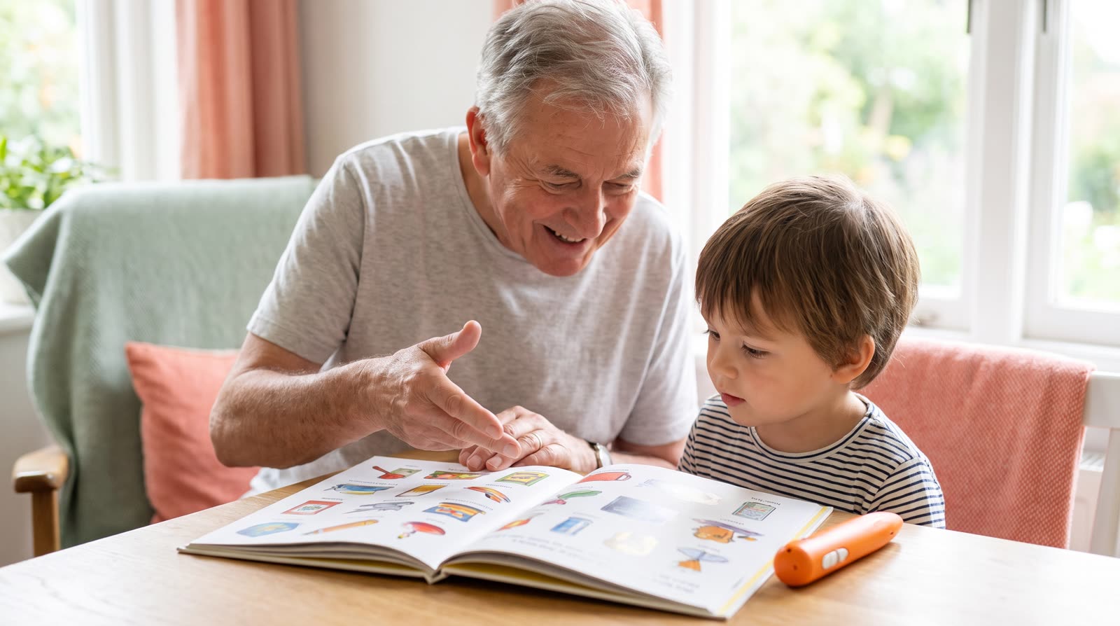 Is a reading pen with slow repeat playback suitable for children with bilingual language exposure?