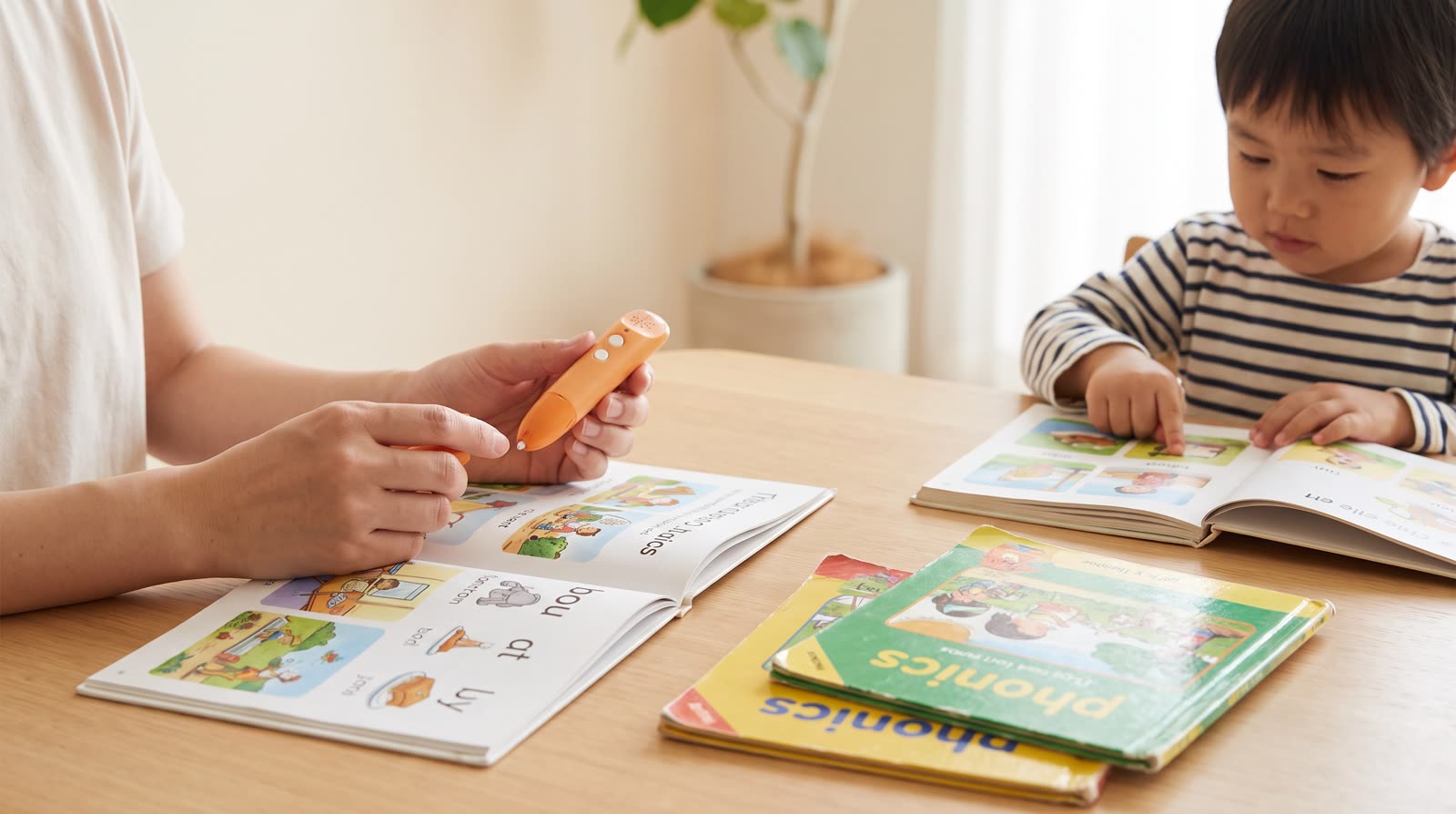 Is it worth buying a used a phonics book set with pen?