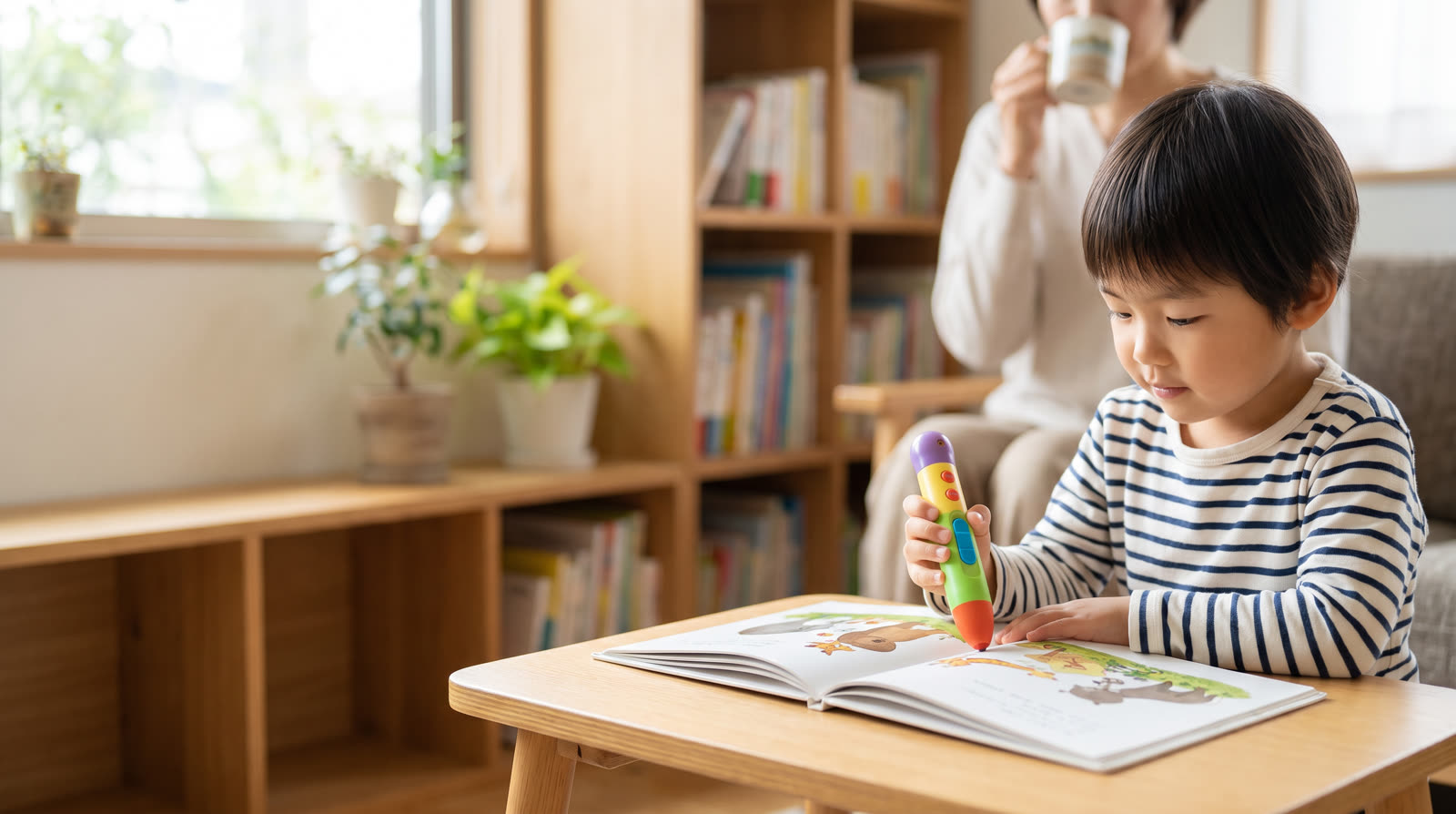 Does a Reading Pen with Human-Voice Pronunciation Help Children with Independent Learning?