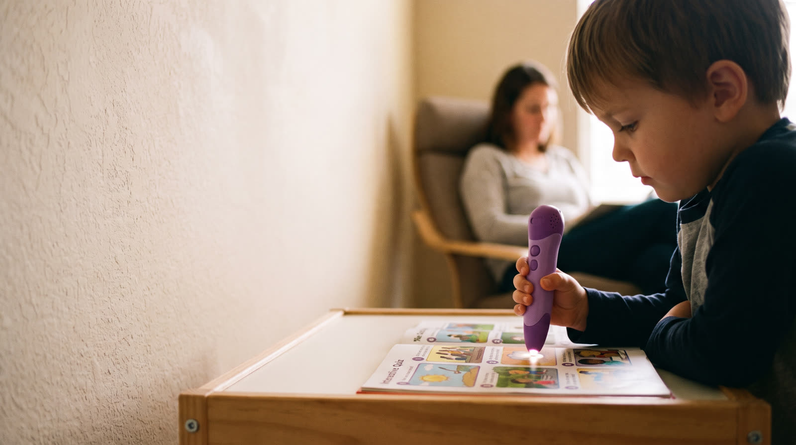 Does a Reading Pen with Interactive Quizzes Help Children with Independent Learning?