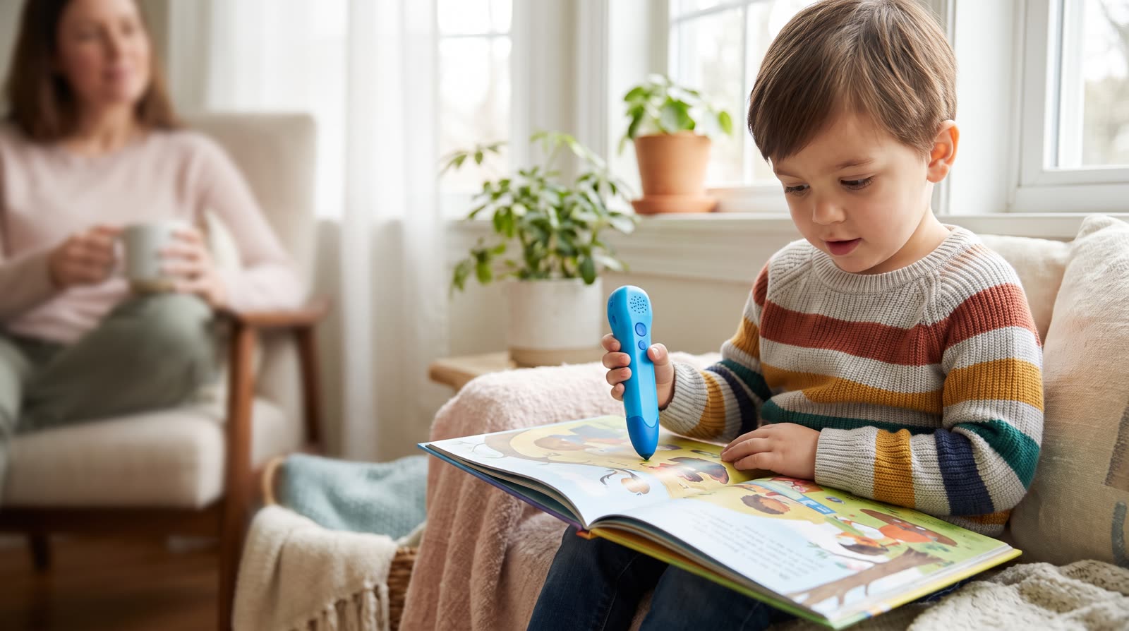 Does a Reading Pen with Recording and Playback Help Children with Independent Learning?