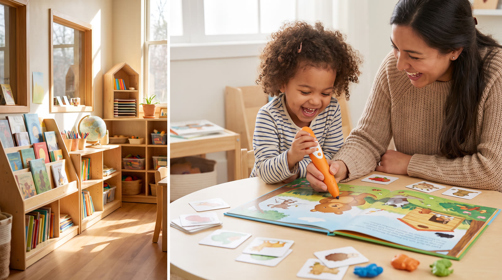 How Can a Reading Pen Help Children Learn Simple English Sentences through Question-and-Answer Games?