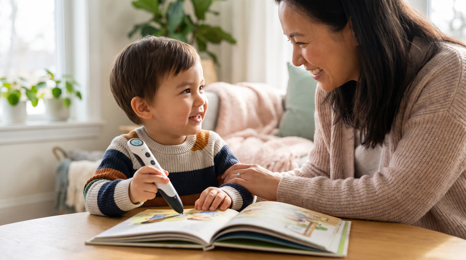 How Can a Reading Pen Help Children Learn Simple English Sentences through Repeated Listening?