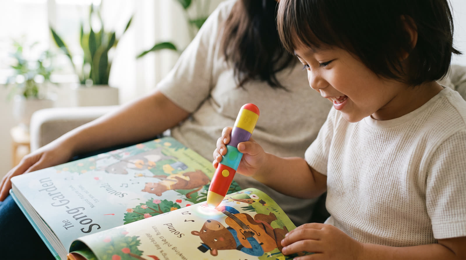 Does a Reading Pen with Songs and Sound Effects Help Children with Independent Learning?