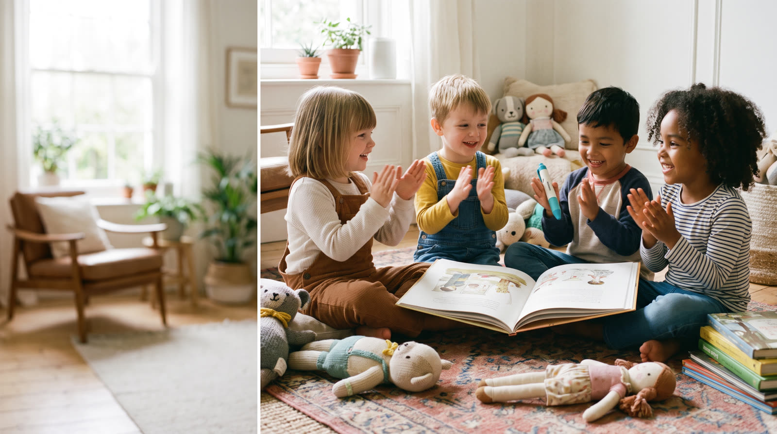 Does a Reading Pen with Songs and Sound Effects Help Children with Screen-Free Engagement?