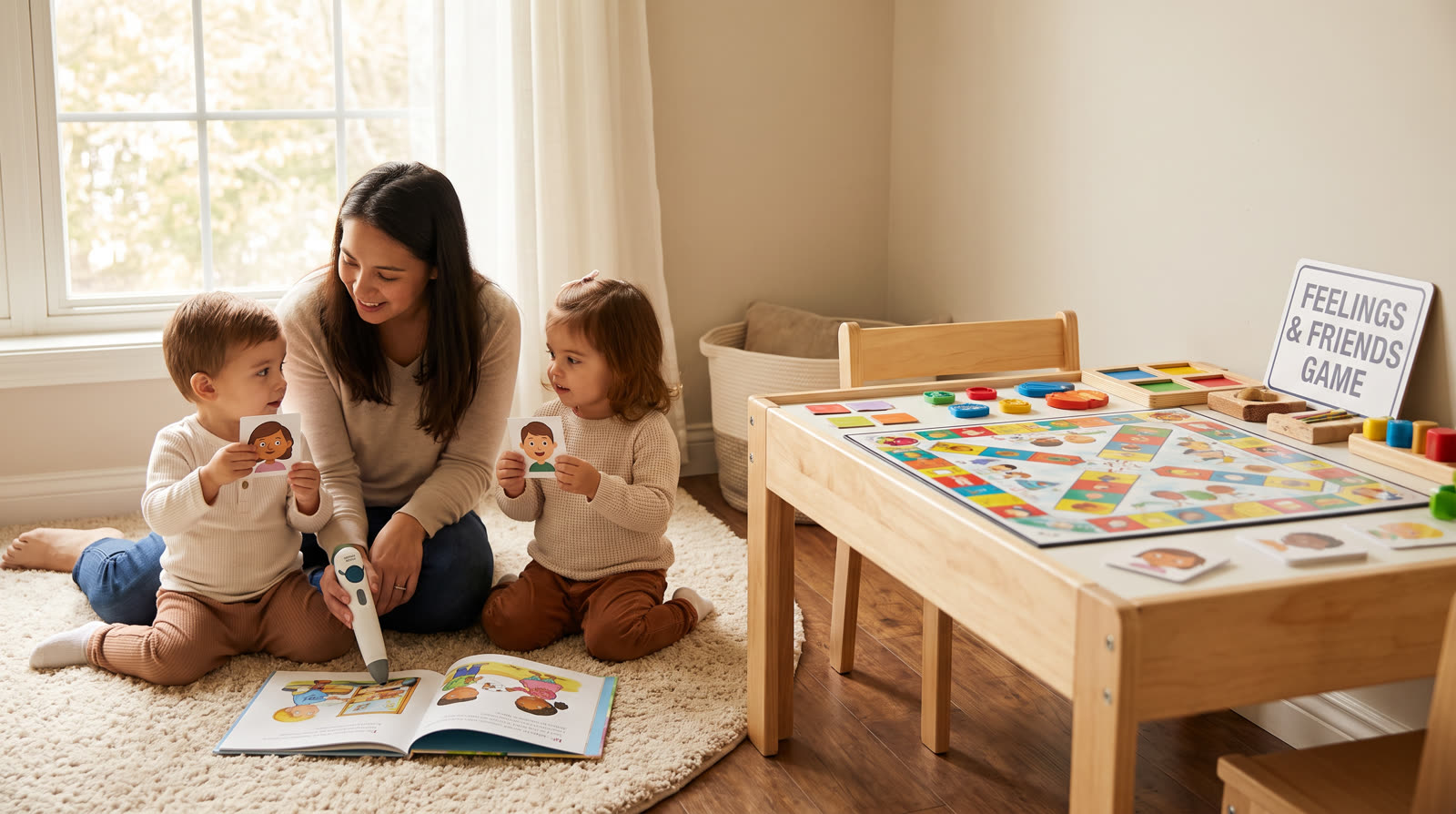 Which Talking Picture Books about Emotions and Social Skills Are Most Engaging for Interactive Games?