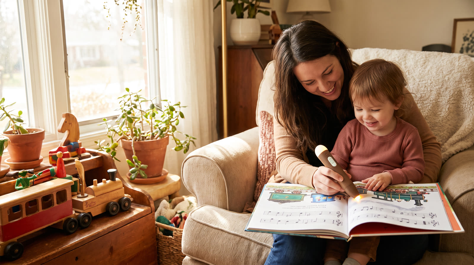 Which Talking Picture Books about Vehicles and Transportation Are Most Engaging for Songs?