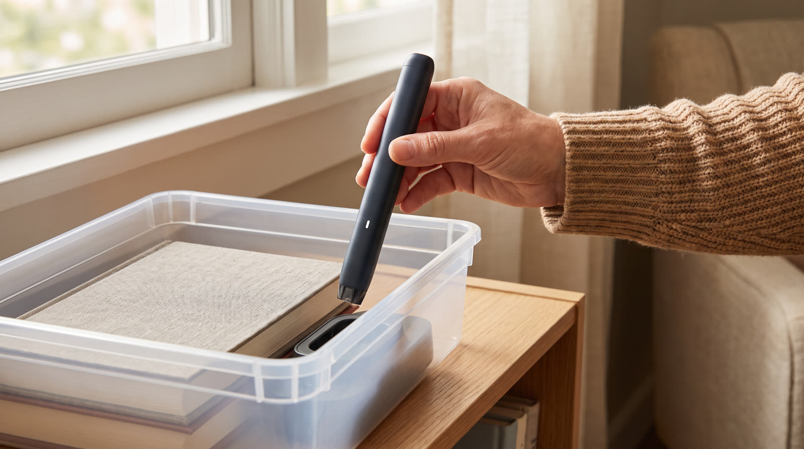 Why Does My Reading Pen lose battery power quickly after being stored for months?