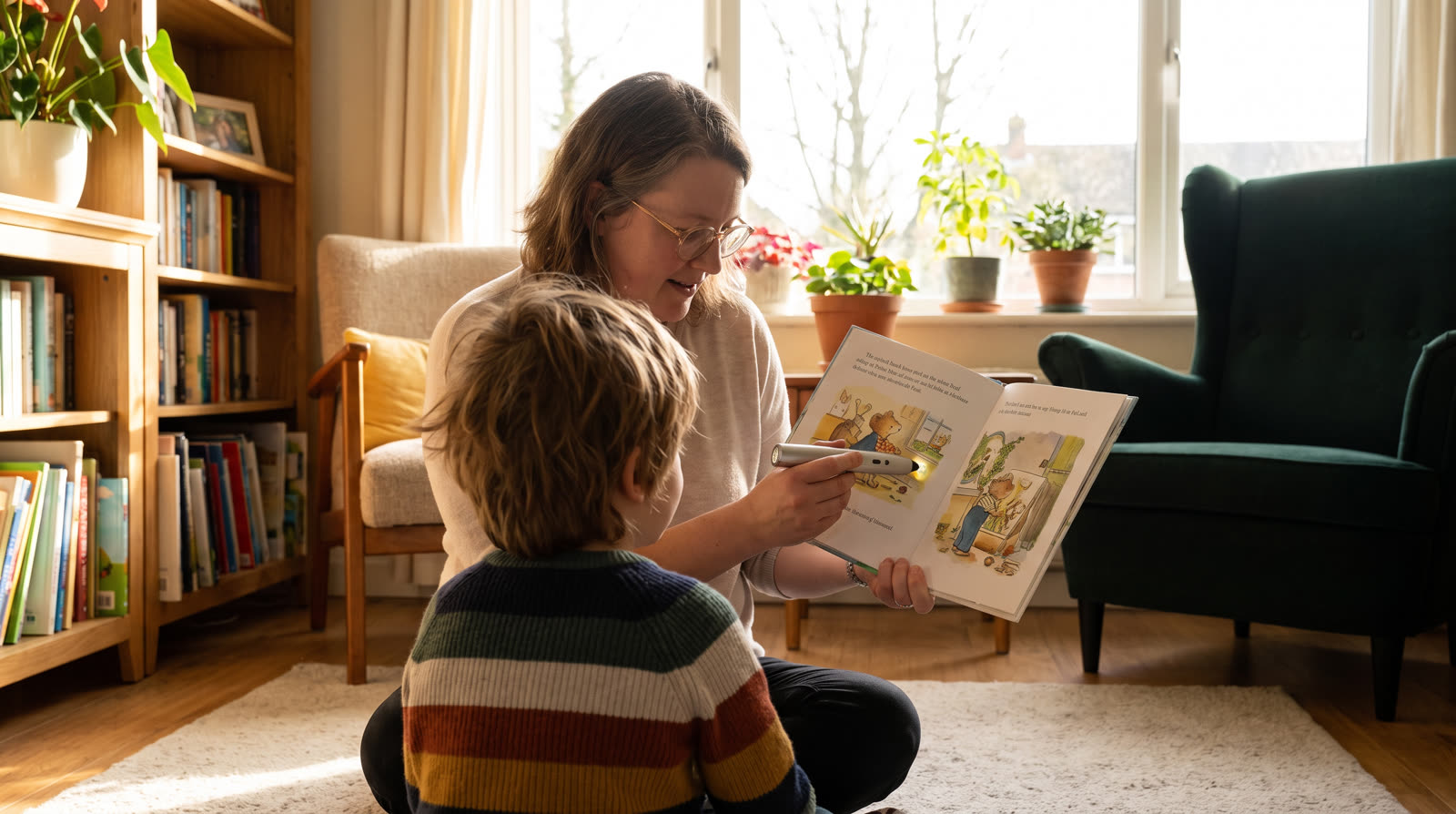 Is a Reading Pen with human-voice narration Suitable for a child with autism spectrum needs?