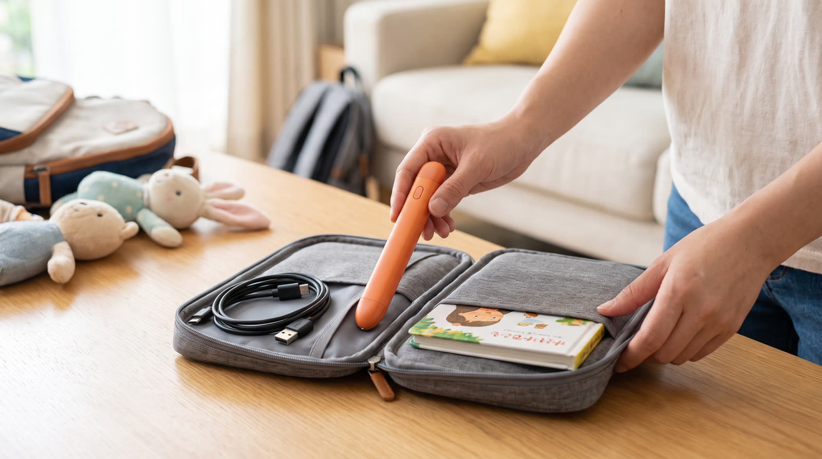 Is A rechargeable reading pen Safe for travel use?