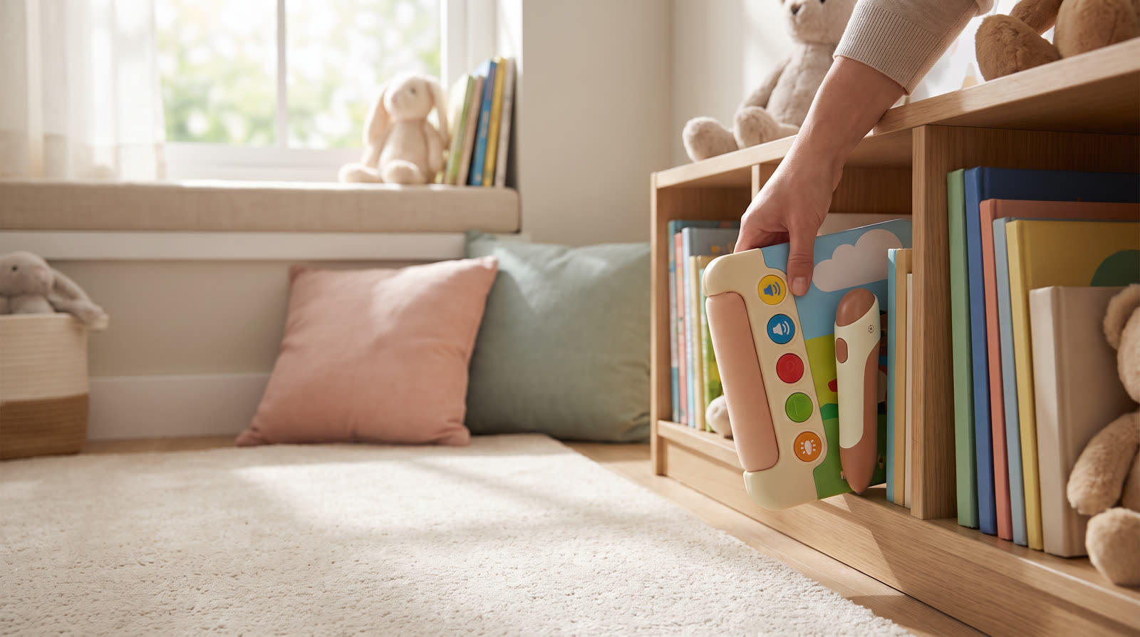 Is A talking picture book with rounded corners Safe for daily independent use?