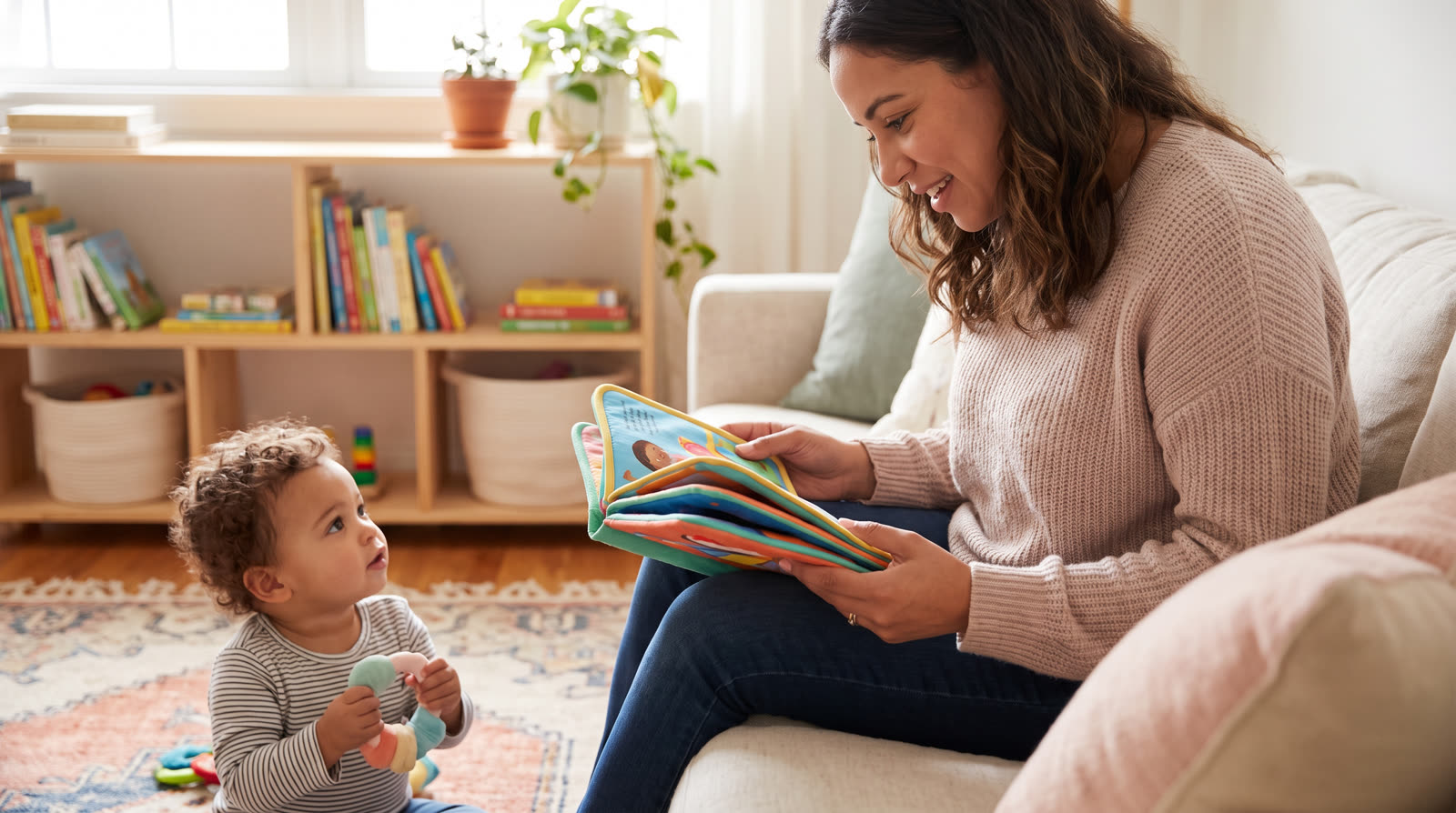 Is A talking picture book with rounded corners Safe for a toddler who mouths toys?