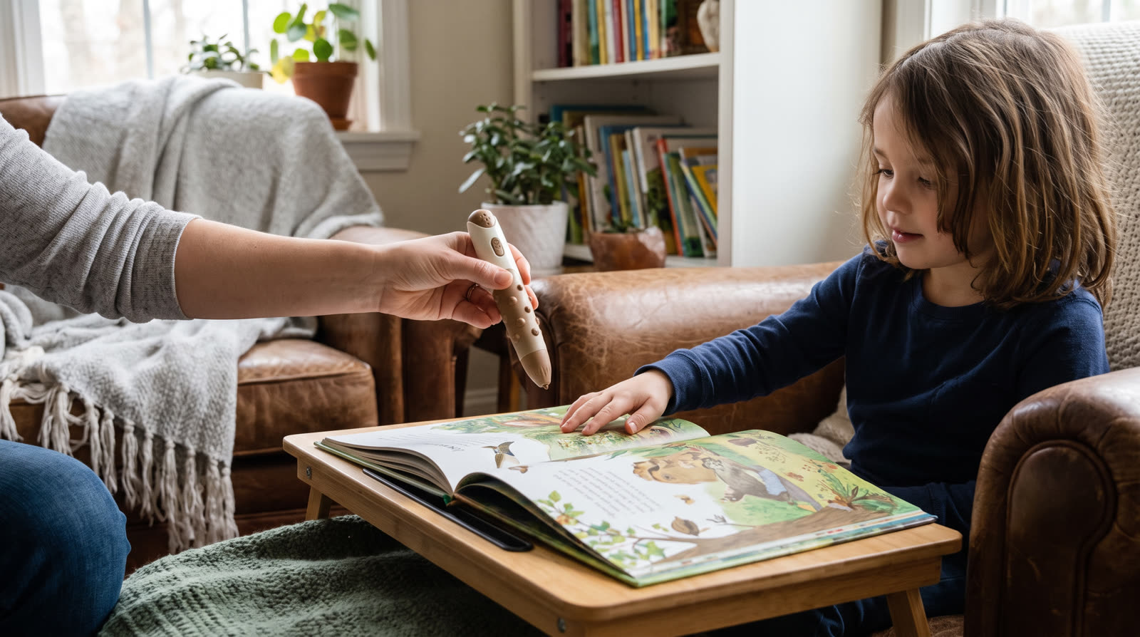 Is a Reading Pen with simple touch controls Suitable for a child with autism spectrum needs?
