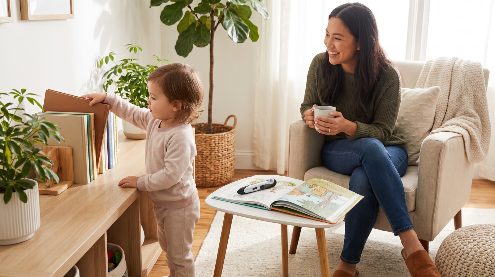 Can a Reading Pen and Talking Picture Book Improve Children’s Independent learning habits at home?