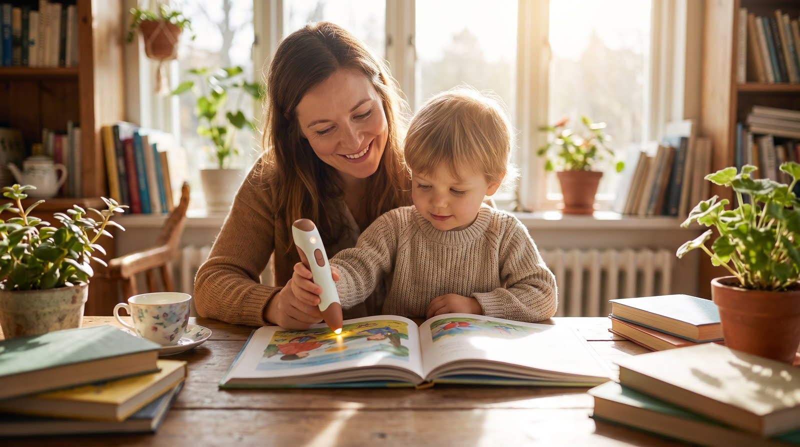 Can a Reading Pen and Talking Picture Book Improve Children’s Pronunciation confidence as a screen-free activity?