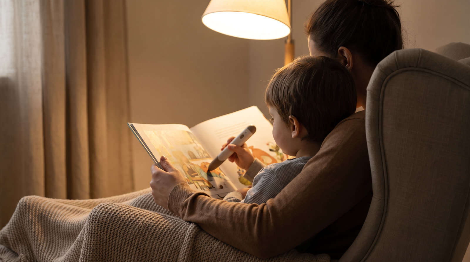 Can a Reading Pen and Talking Picture Book Improve Children’s Pronunciation confidence during parent-child reading time?