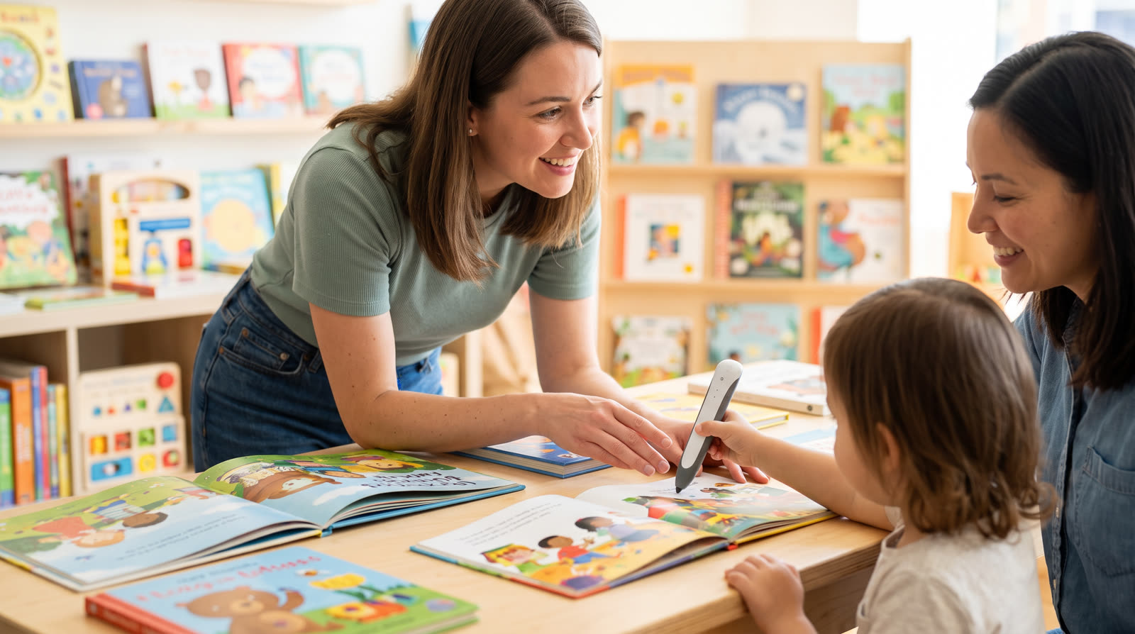How Can a Retailer Train Store Teams to Demonstrate an Interactive Book Pen?